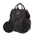 BABYONO Taška prebaľovacia/batoh Modern Style black