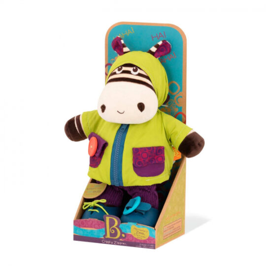 B.TOYS Zebra prezliekací Zebb