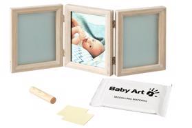 BABY ART Dvojitý rámik na odtlačky a fotografiu – Stormy