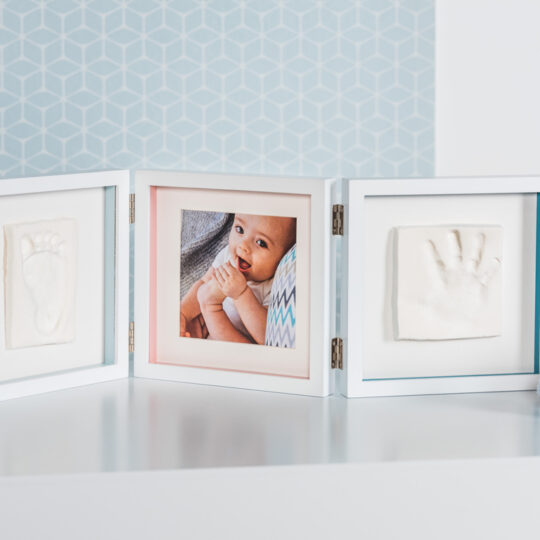 BABY ART Rámček na odtlačky a fotografiu My Baby Style – Double Essentials