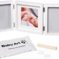 BABY ART Rámček na odtlačky a fotografiu My Baby Style – Double Grey