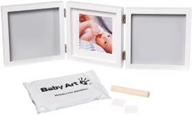 BABY ART Rámček na odtlačky a fotografiu My Baby Style – Double Grey