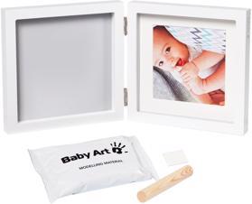 BABY ART Rámček na odtlačky a fotografiu My Baby Style – Simple Grey