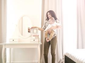 BABY ART Rámček na odtlačky a fotografiu My Baby Style – Simple Grey