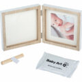 BABY ART Rámček na odtlačky a fotografiu Square Frame Wooden