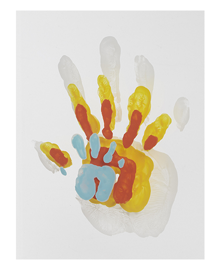 BABY ART Rámček na odtlačky Family Touch Crystal