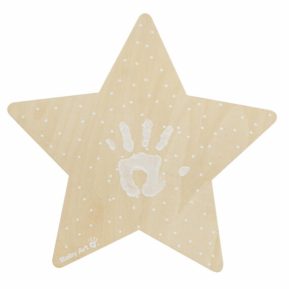 BABY ART Svetielko hviezdička Wall Light with imprint