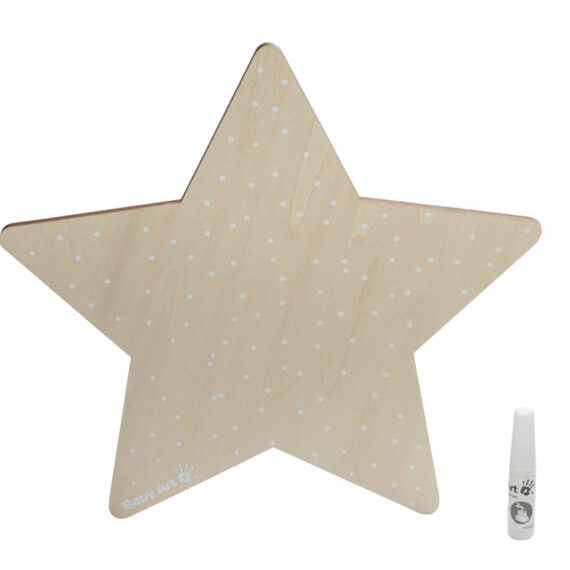 BABY ART Svetielko hviezdička Wall Light with imprint