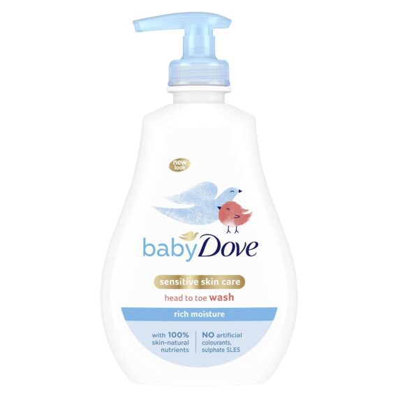 BABY DOVE Gél umývací na celé telo a vlásky 400ml