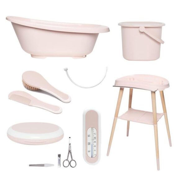 BÉBÉ-JOU Sada kúpacia Sense 7 dielna Mellow Rose