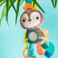 BRIGHT STARTS Hračka na C krúžku Playful Pals leňochod 0m+