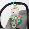 BRIGHT STARTS Hračka na C krúžku Playful Pals nosorožec 0m+