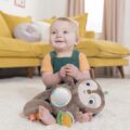 BRIGHT STARTS Hračka plyšová závesná Slingin’ Sloth Travel Buddy 0m+