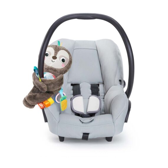 BRIGHT STARTS Hračka plyšová závesná Slingin’ Sloth Travel Buddy 0m+