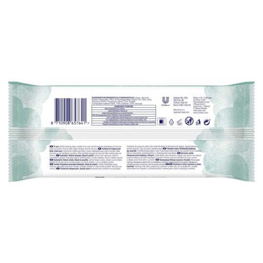 BABY DOVE Obrúsky vlhčené Sensitive 50ks