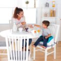 INGENUITY Podsedák na jedálenskú stoličku SmartClean Toddler – Peacock Blue 2r+ do 15 kg