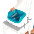 INGENUITY Podsedák na jedálenskú stoličku SmartClean Toddler – Peacock Blue 2r+ do 15 kg