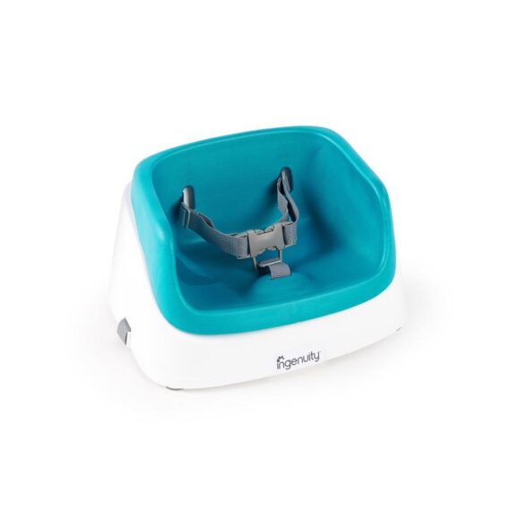 INGENUITY Podsedák na jedálenskú stoličku SmartClean Toddler – Peacock Blue 2r+ do 15 kg