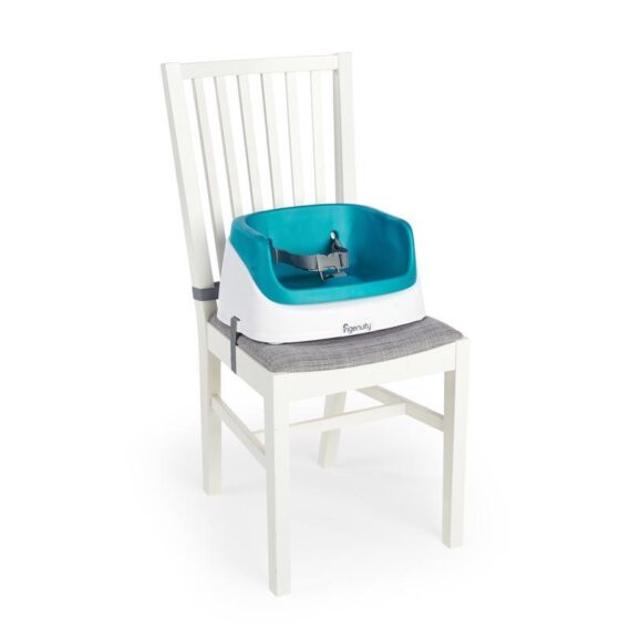 INGENUITY Podsedák na jedálenskú stoličku SmartClean Toddler – Peacock Blue 2r+ do 15 kg