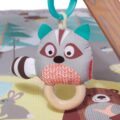 SKIP HOP Deka na hranie 4 hračky, vankúšik Camping Cubs 0m+
