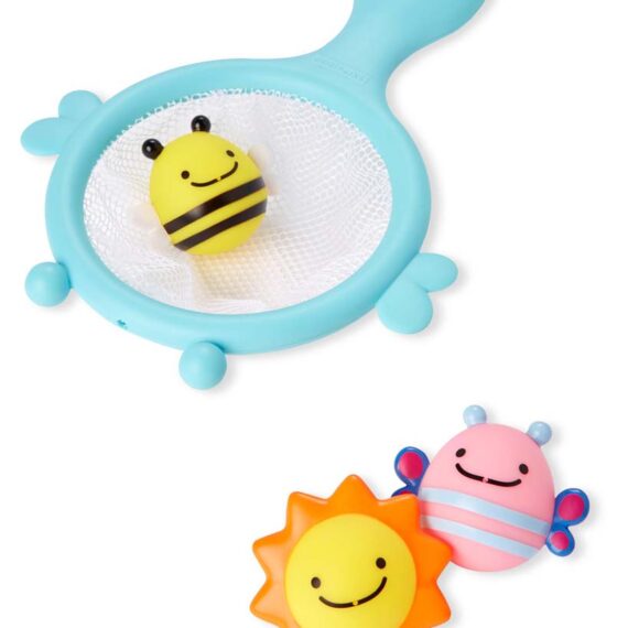 SKIP HOP Zoo Hračky do vody set 4 ks Scoop&Catch 12m+