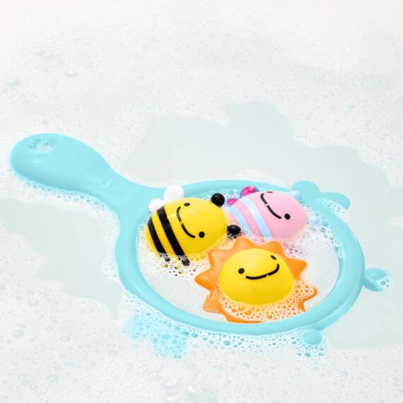 SKIP HOP Zoo Hračky do vody set 4 ks Scoop&Catch 12m+