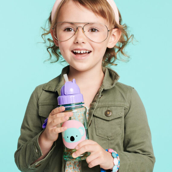 SKIP HOP Zoo Hrnček so slamkou PP bez PVC a BPA Koala 12m+
