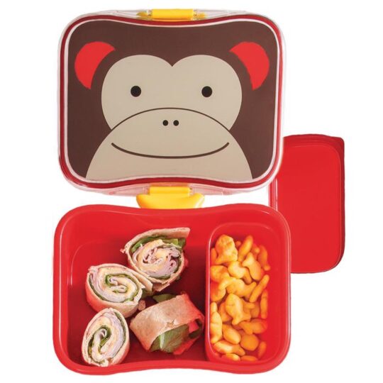SKIP HOP Zoo Krabička na desiatu 700 ml Opička 3r+