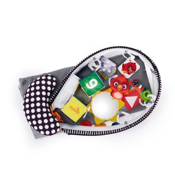 BABY EINSTEIN Deka na hranie svetelná Sensory Play Space extra veľká 0m+