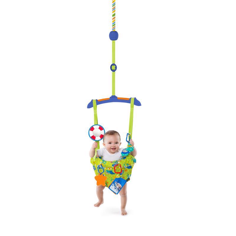BABY EINSTEIN Skákadlo do dverí Sea&Discover 6m+, do 11 kg