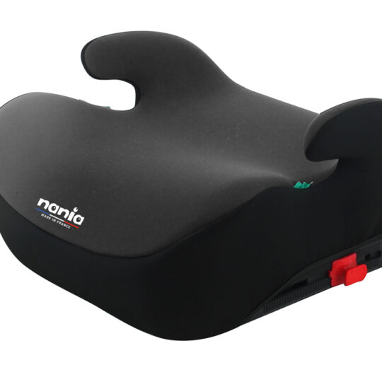 NANIA Autosedačka Bubble Fix (126-150 cm) Black