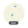 AEROMOOV Vložka do kočíka Boats Limited