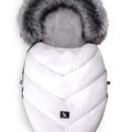 COTTONMOOSE Fusak do kočíku Moose MINI Yukon White