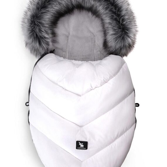 COTTONMOOSE Fusak do kočíku Moose MINI Yukon White