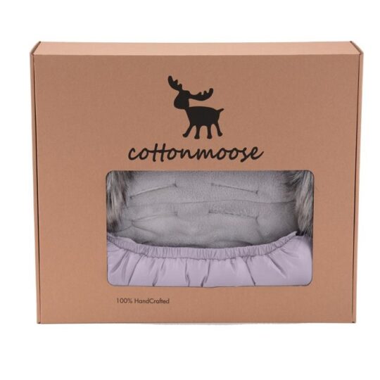 COTTONMOOSE Fusak do kočíku Moose MINI Yukon White
