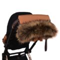 COTTONMOOSE Rukávnik na kočík Black