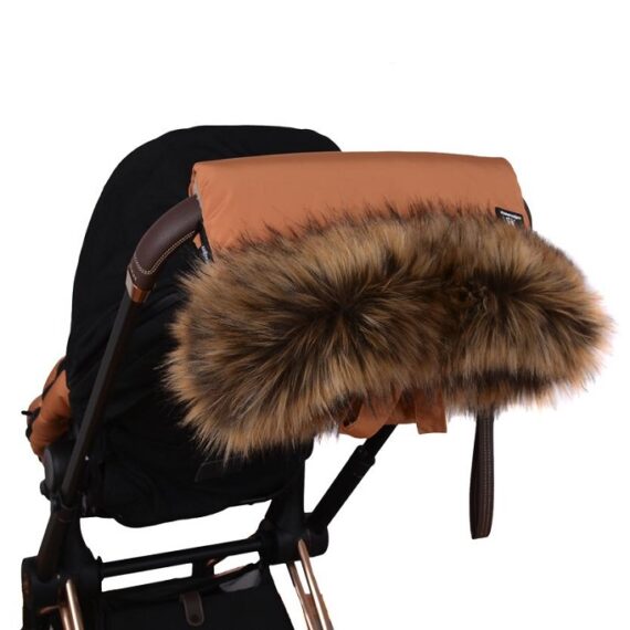 COTTONMOOSE Rukávnik na kočík Black