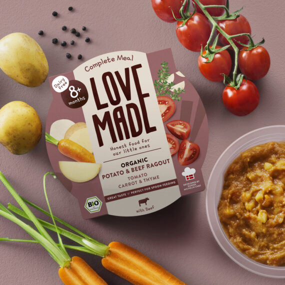 LOVEMADE Ragú hovädzie so zemiakmi pre deti od 8. mesiaca, 225 g