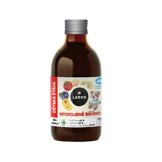 LEROS Šťava detská Spokojené bruško 250ml