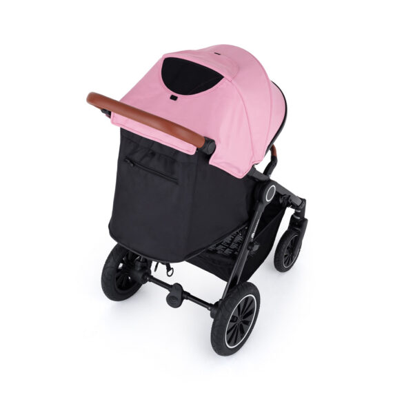 PETITE&MARS Kočík športový Street+ RWS Black Rose Pink Complete