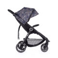 PETITE&MARS Kočík Street+ RWS Black + Strieška Limited 100 Palmtree