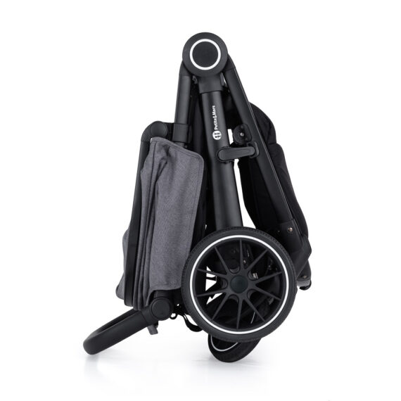 PETITE&MARS Kočík Street+ RWS Black + Strieška Limited 100 Roses