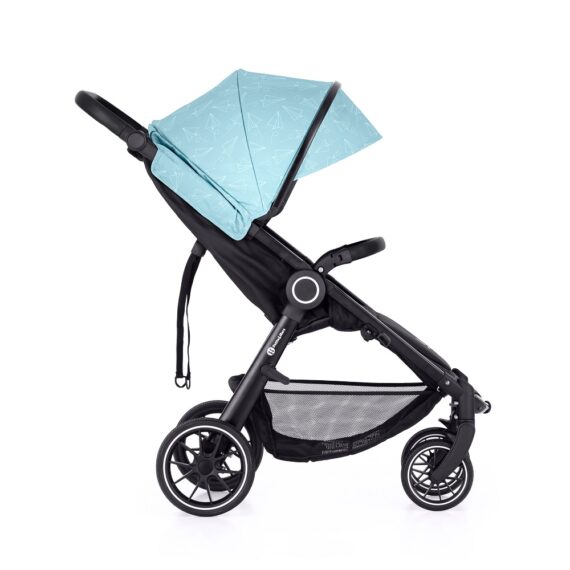 PETITE&MARS Kočík Street+ RWS Black Strieška Limited 100 Airplane