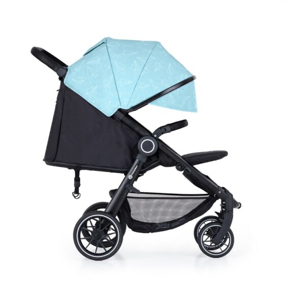 PETITE&MARS Kočík Street+ RWS Black Strieška Limited 100 Airplane