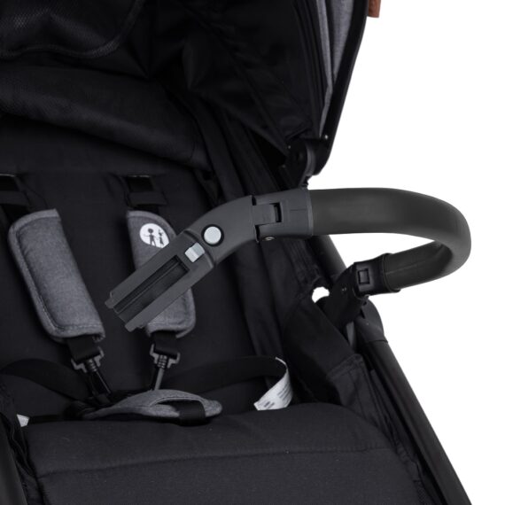 PETITE&MARS Kočík športový Street+ RWS Black Iron Green 2