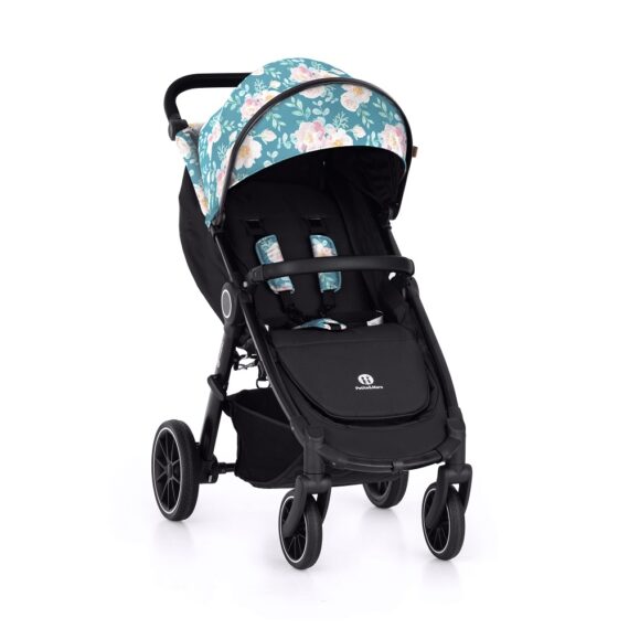PETITE&MARS Kočík športový Street2 RWS Black Limited 100 Roses Complete