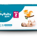 BABYBABY SOFT Plienky jednorazové Ultra-Dry Mini (3-6 kg) 56 ks