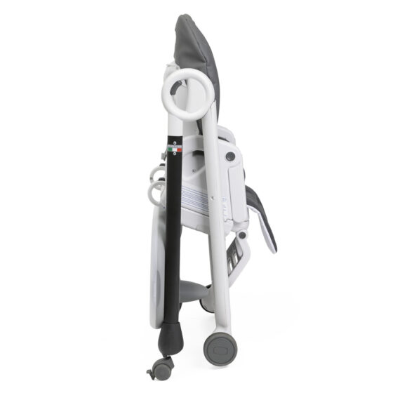 CHICCO Stolička jedálenská Polly Magic Relax – Grey Melange