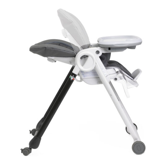 CHICCO Stolička jedálenská Polly Magic Relax – Grey Melange