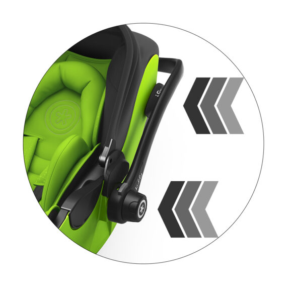 KIDDY Autosedačka Evoluna i-size 2 + Isofix základňa 40-83 cm Urban Camo